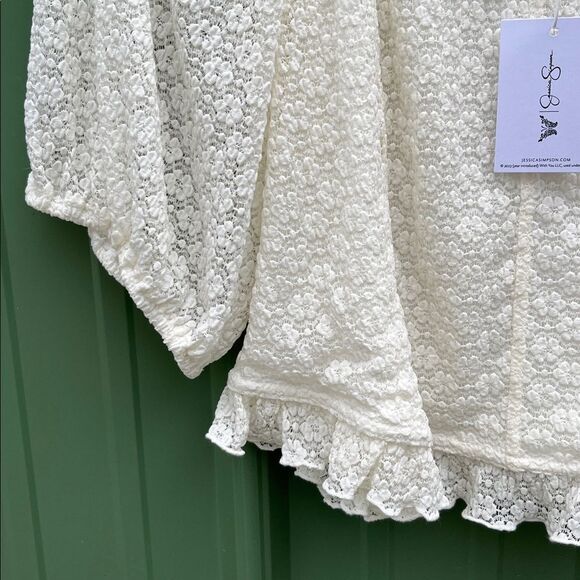 Women's Verona Lace Top Blouse Size XL - Picture 3 of 10